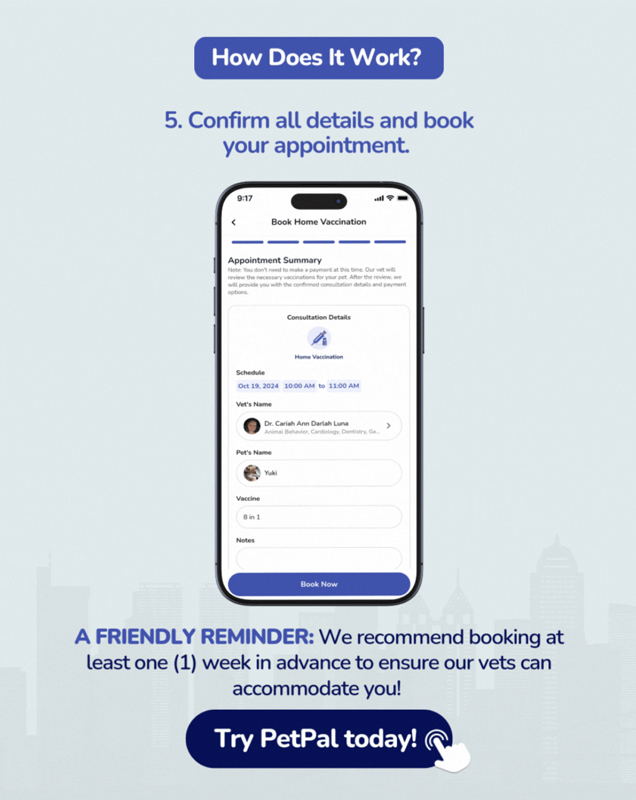 PetPal launches home vaccination service for fur babies petpal 5