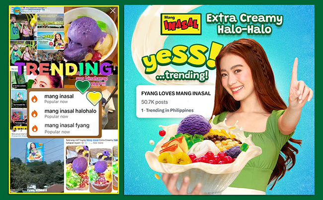 Mang Inasal, Fyang Smith go viral as new Halo-Halo video hits 2M views in just 7 hours Fyang and Mang Inasal trend on social media